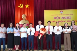 Ủy ban MTTQ Việt Nam tỉnh Hà Tĩnh có tân Phó Chủ tịch Thường trực