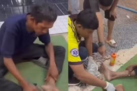 Chồng đi bộ 20 km giữa nắng gắt để gặp vợ lần cuối