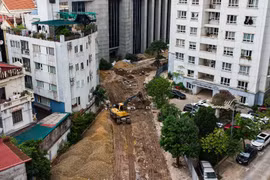 Hiện trạng thi công tuyến đường 84 tỷ đồng tại Hà Nội