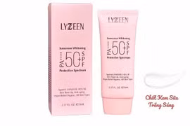 Thu hồi kem chống nắng giả LYZEEN Whitening protective spectrum sunscreen