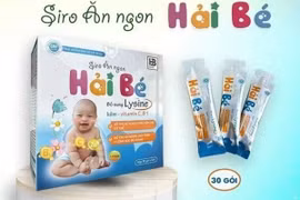 Siro ăn ngon Hải Bé giả, chuyên gia cảnh báo... rất nguy hại