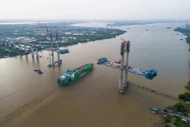 Tiến độ thi công cầu Phước Khánh trên cao tốc Bến Lức - Long Thành