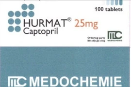 Lô thuốc trị cao huyết áp Hurmat 25mg vi phạm chất lượng nguy hiểm thế nào?
