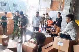 Phát hiện gần 8 tấn sữa, thực phẩm chức năng không nguồn gốc