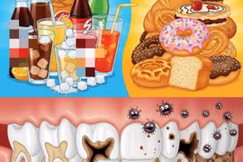 Ăn nhiều đường phá hủy răng thế nào?