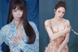Lý Nhã Kỳ váy áo hờ hững, gợi cảm hút mắt