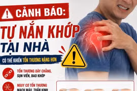 Tự nắn khớp vai tại nhà, người đàn ông nhập viện vì đau dữ dội