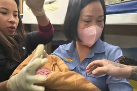 Kỳ tích đỡ đẻ sinh non 34 tuần trên tàu SE4