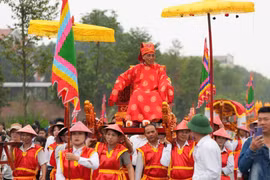 Phú Thọ khôi phục Lễ rước Ông Khiu, Bà Khiu sau 19 năm