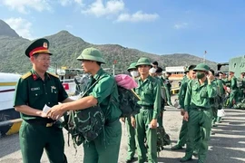 TP HCM: Trang trọng tiễn quân nhân hoàn thành nghĩa vụ quân sự năm 2026