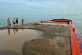 Bà Rịa - Vũng Tàu: Tạm giữ tàu vận chuyển 1.400m³ cát không rõ nguồn gốc