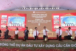 TPHCM: Động thổ dự án cầu Cần Giờ, mở không gian phát triển kinh tế biển