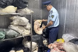 Đồng Nai: Phát hiện gần 1 tấn thịt bẩn tại phường Tam Hiệp