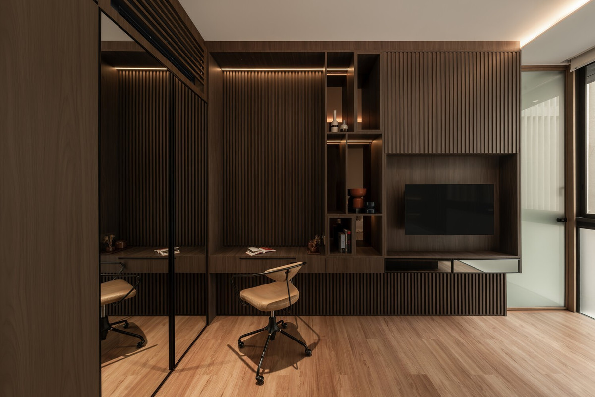 Thiết kế này tạo cảm giác sang trọng đồng thời đảm bảo khả năng tiếp cận và dễ dàng di chuyển theo chiều dọc giữa các tầng. Ảnh: Arte Haus