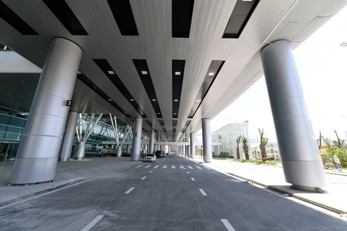 Nhờ tích hợp công nghệ hiện đại, nhà ga quốc tế T2 của sân bay Đà Nẵng đã đạt chứng nhận 5 sao của Skytrax trong hai năm liên tiếp. Ảnh: Znews