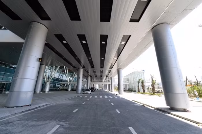 Nhờ tích hợp công nghệ hiện đại, nhà ga quốc tế T2 của sân bay Đà Nẵng đã đạt chứng nhận 5 sao của Skytrax trong hai năm liên tiếp. Ảnh: Znews