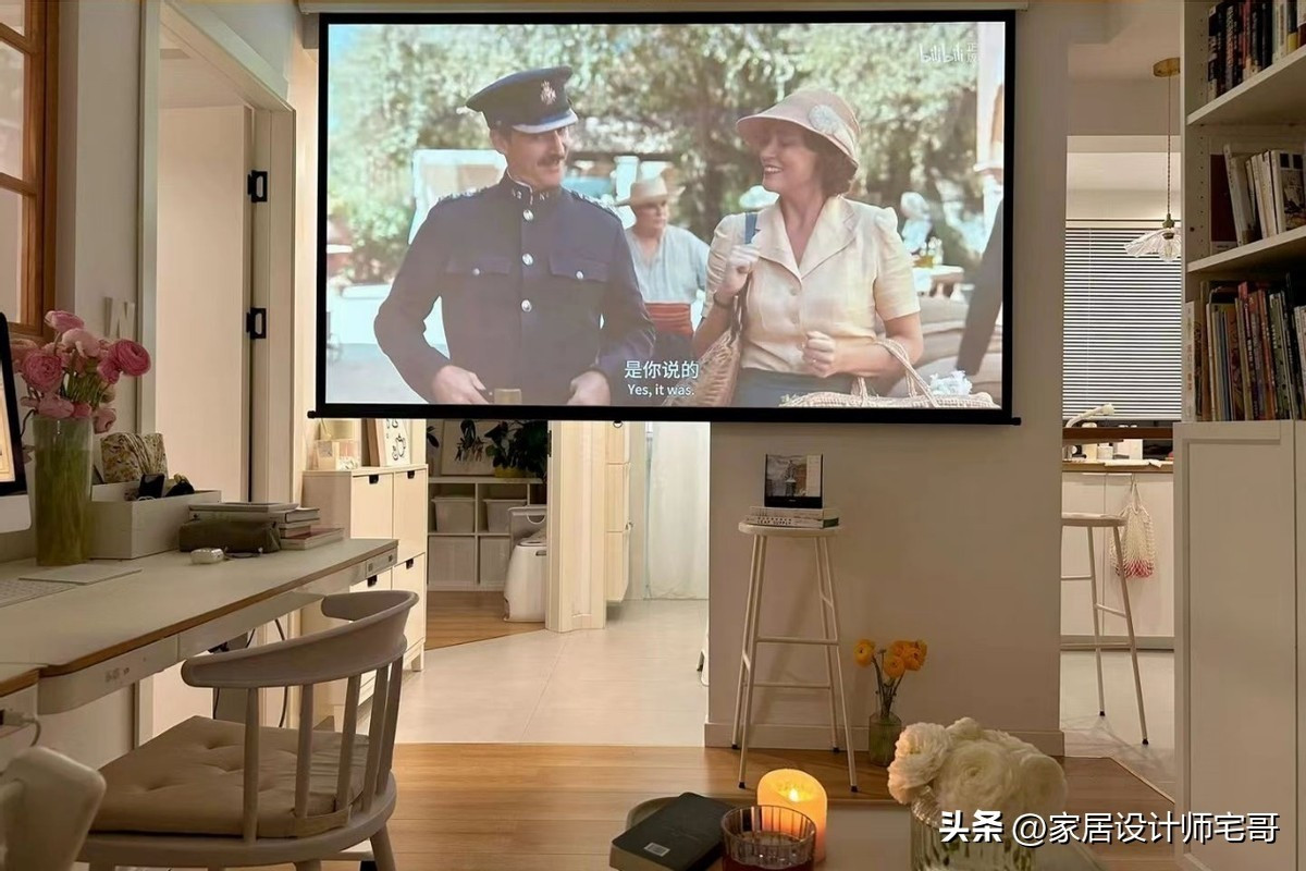 Nữ chủ nhân đưa ra đề xuất thêm tường để tách thành 2 phòng ngủ, giữ không gian sinh hoạt chung đủ sáng và thoáng, lối đi hợp lý, không góc chết, không lãng phí diện tích. Ảnh: Sohu