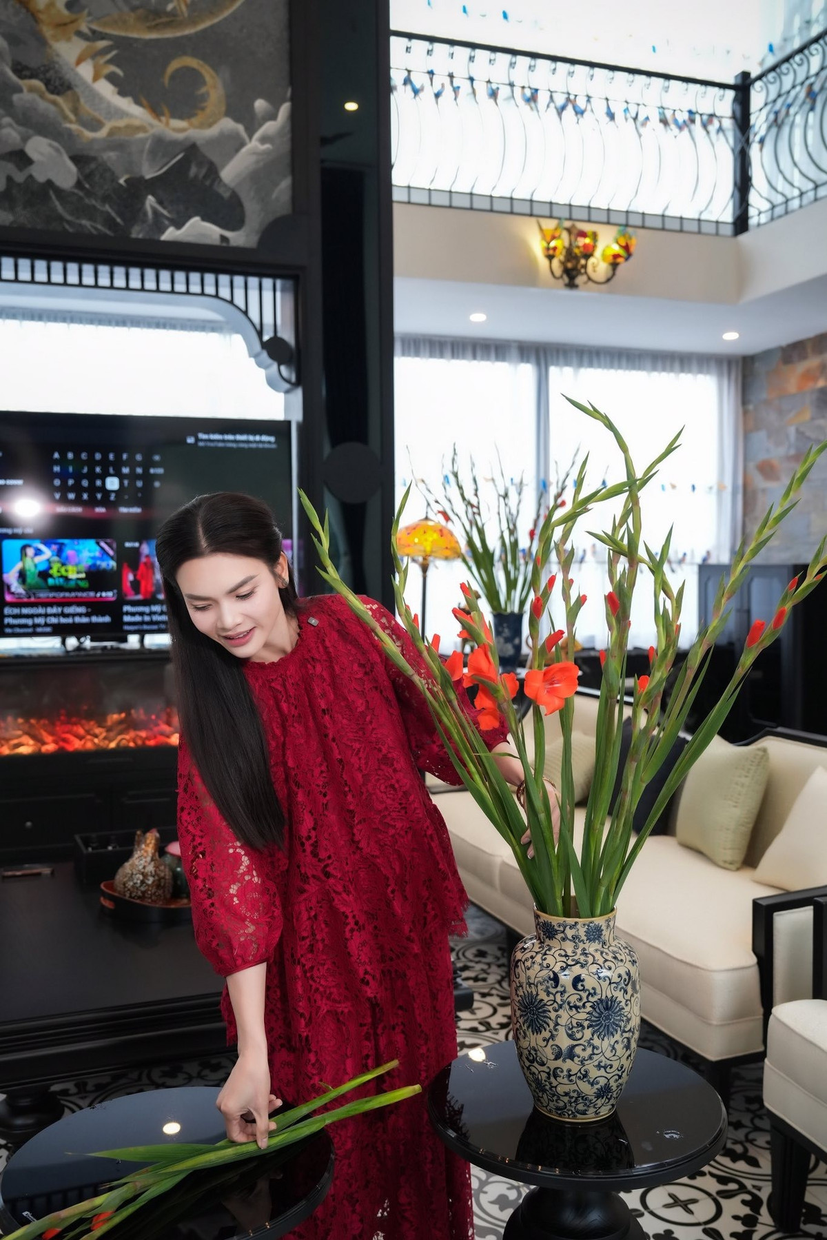 Sau khi chính thức nên duyên cùng bạn trai lâu năm, NSND Phạm Phương Thảo đã hoàn thiện tổ ấm mới. Căn nhà nằm ngay trong biệt phủ rộng tới gần 10.000m2 của cô. Ảnh: FB Phạm Phương Thảo