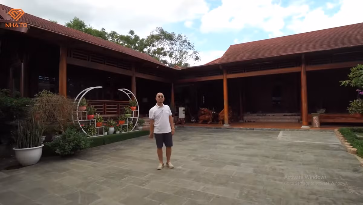 Căn nhà chia gian tương tự nhà gỗ ở các vùng quê. Ảnh chụp màn hình NhaTo