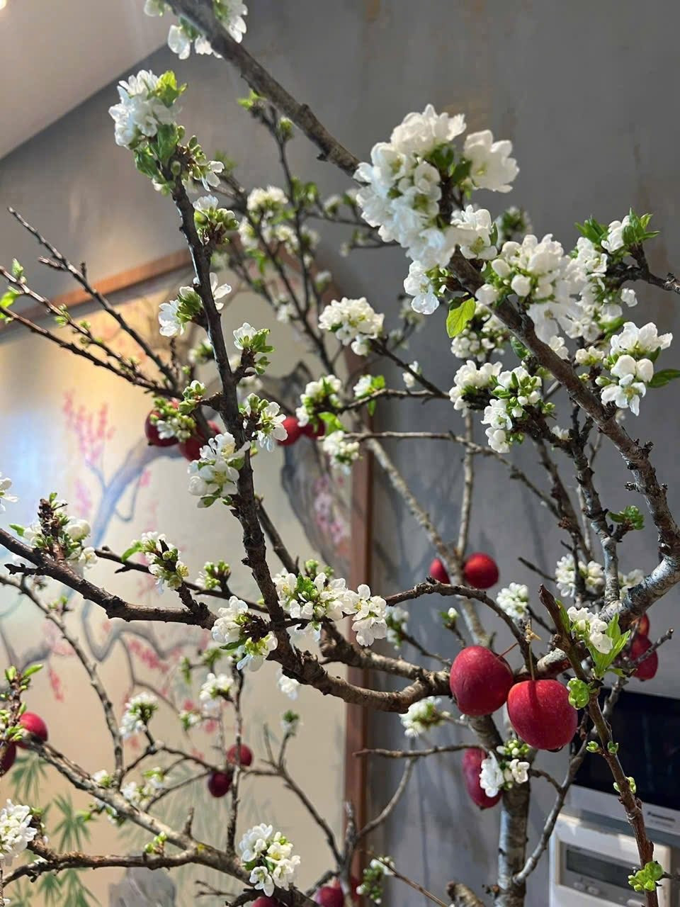 Theo các tiểu thương, thời tiết ấm và năm nhuận khiến hoa rừng bung nở sớm. Ảnh: Facebook