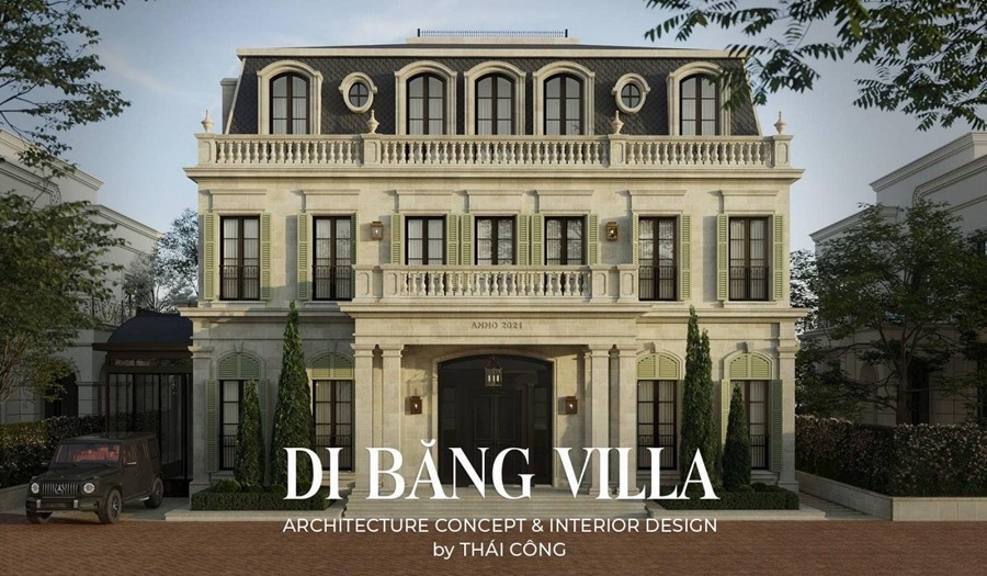 Tháng 5/2025, NTK Thái Công bất ngờ đăng tải thông tin mới về Di Băng Villa. Theo chia sẻ, dự án “vẫn đang trong quá trình hoàn thiện”. Ảnh: Yeah1