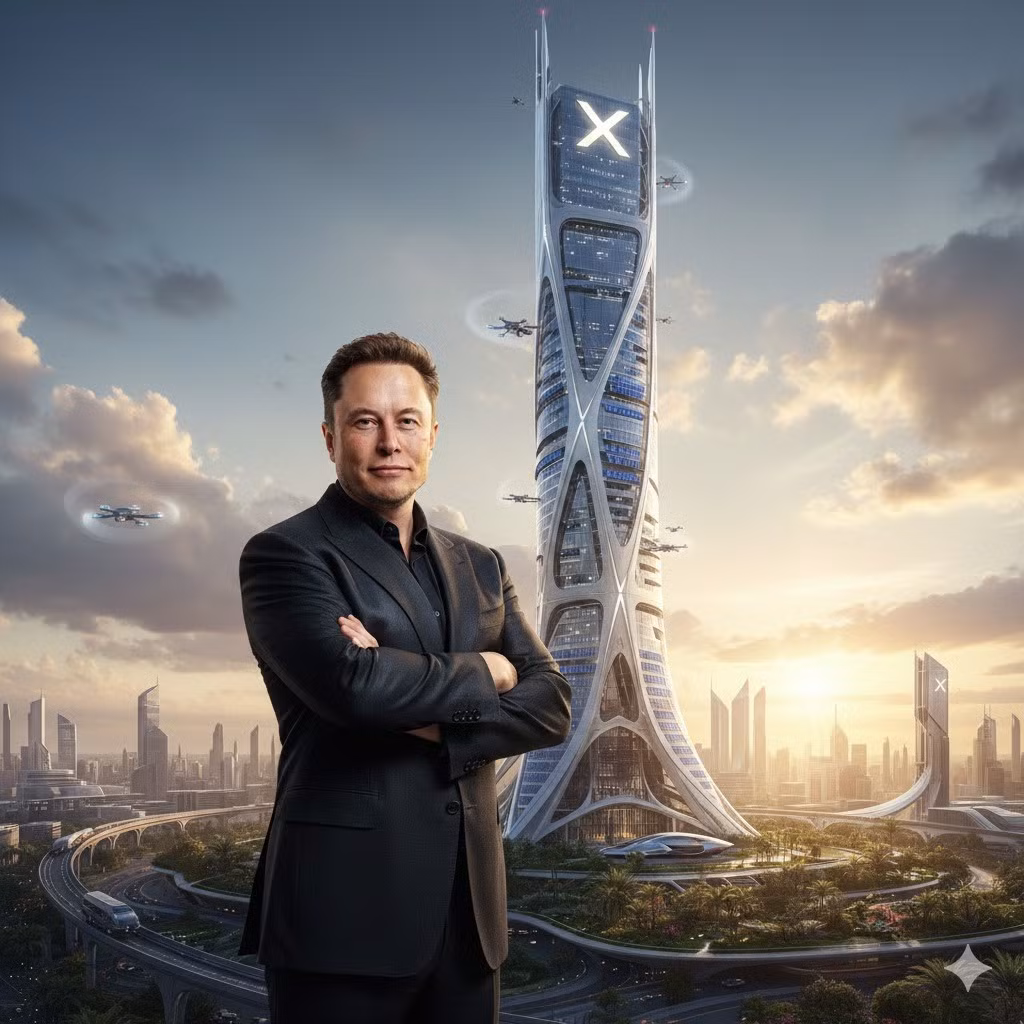 Giả định dùng để đầu tư bất động sản tại Việt Nam, Elon Musk có thể sở hữu gần như toàn bộ các công trình biểu tượng đắt giá nhất, thậm chí mua đi mua lại nhiều lần. Ảnh minh họa bởi AI
