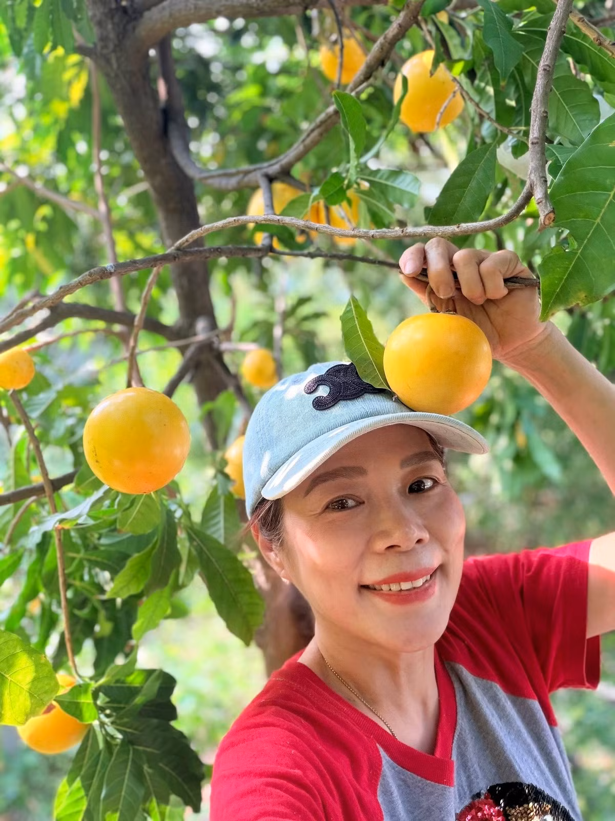 Bên cạnh giọng hát nội lực, ca sĩ Mỹ Lệ còn khiến mọi người trầm trồ bởi "mát tay" trong việc làm vườn. Ảnh: FB Hoàng Thị Mỹ Lệ