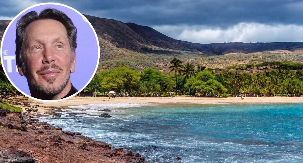 Tỷ phú Larry Ellison – nhà sáng lập Oracle, đã chi tới 300 triệu USD để mua hòn đảo Lanai, hòn đảo lớn thứ 6 của Hawaii vào năm 2012. Ảnh: BI