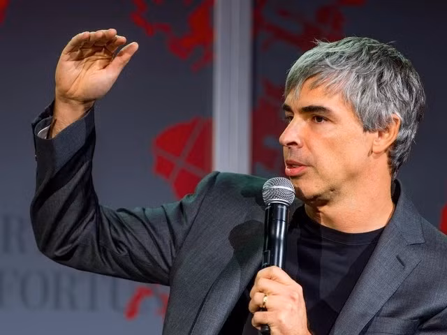 Năm 2015, khi Google tái cấu trúc thành Alphabet Inc., Larry Page trở thành CEO đầu tiên của tập đoàn. Ông rời vai trò điều hành năm 2019 nhưng vẫn là thành viên hội đồng quản trị và cổ đông kiểm soát. Ảnh: BI