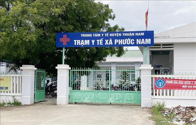 Trạm Y tế xã Phước Nam, huyện Thuận Nam (tỉnh Ninh Thuận cũ). Ảnh tư liệu - minh họa: Công Thử/TTXVN