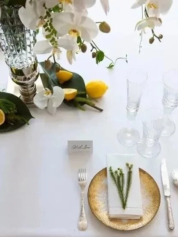 Một góc bàn ăn được decor đẹp mắt. Ảnh: Weibo