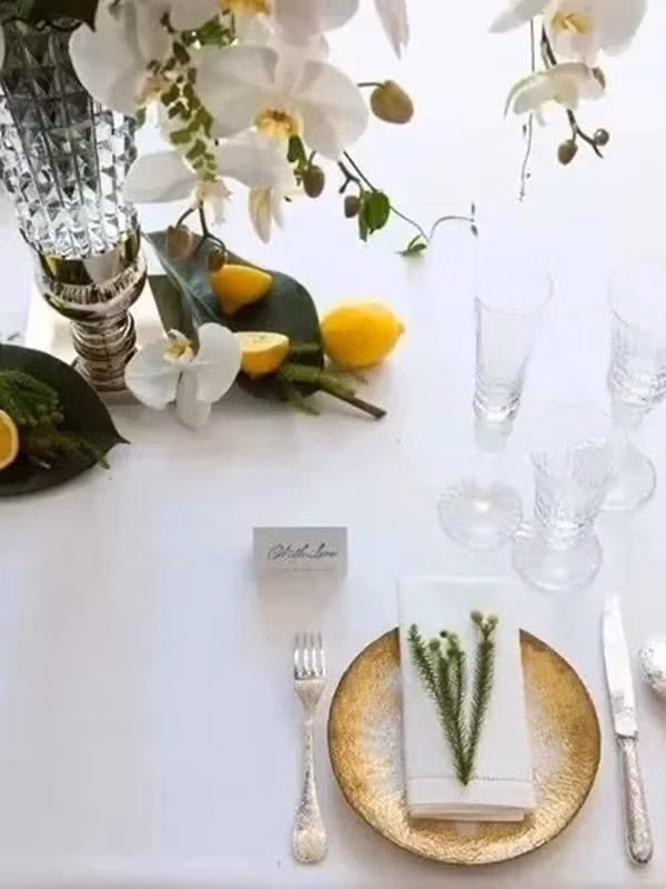 Một góc bàn ăn được decor đẹp mắt. Ảnh: Weibo