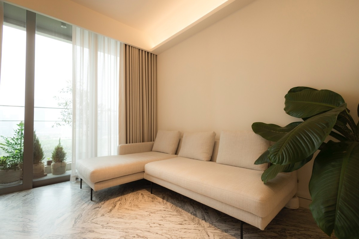 Căn hộ mới của Thanh Thanh Huyền rộng 70 m2, bài trí theo phong cách tối giản. Ảnh: FB Thanh Thanh Huyền