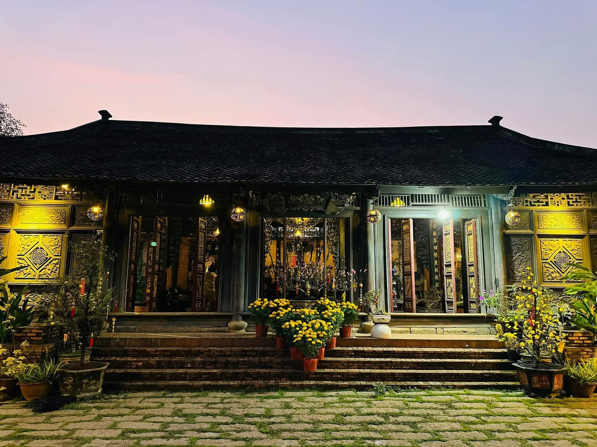 Hoàng Mập bắt tay xây nhà từ 2015, đến 2017 mới hoàn thành. Ảnh: FB Hoàng Minh Bùi