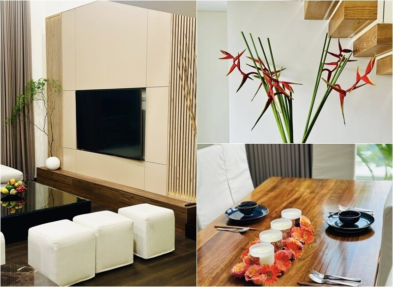 Căn nhà cầu kỳ trong từng chi tiết decor và giữ được nét Á Đông tinh tế. Ảnh: FBNV