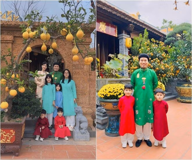 Danh hài Vượng Râu sở hữu hai gia tài bạc tỷ: một biệt phủ 1.000m2 ở ngoại thành Hà Nội và một phủ thờ ở quê Nam Định (cũ). Ảnh: FBNV