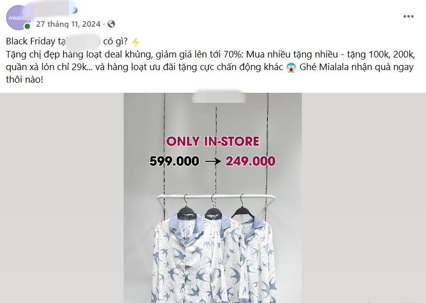 View - Đua nhau giảm giá dịp Black Friday, có nơi giảm 80% vẫn vắng khách | Báo Tri thức và Cuộc sống - TIN TỨC PHỔ BIẾN KIẾN THỨC 24H