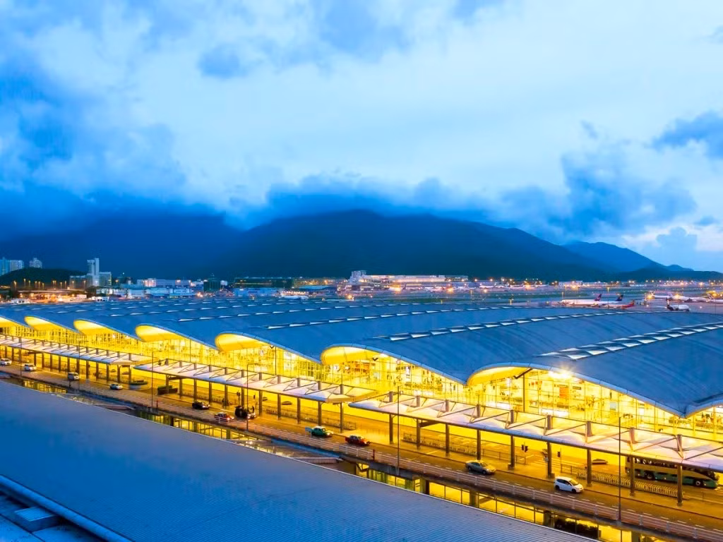 Theo Kỷ lục Thế giới Guinness, sân bay đắt đỏ nhất thế giới là sân bay Quốc tế Hồng Kông, nằm trên đảo Chek Lap Kok. Ảnh: Getty Images Plus