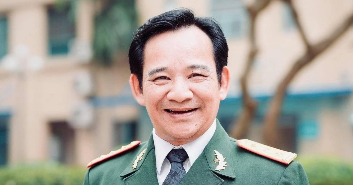NSƯT Quang Tèo (tên đầy đủ là Nguyễn Tiến Quang, sinh năm 1962 tại Hà Nội), từng nhiều năm công tác tại Nhà hát Kịch nói Quân đội và mang quân hàm Thượng tá trước khi nghỉ hưu. Ảnh: Vietnamnet