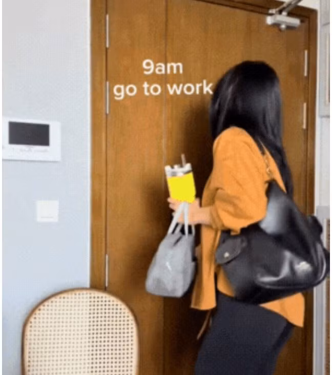 Trong thời gian tham gia Miss Cosmo Việt Nam 2025, Tân Hoa hậu Phương Linh từng chia sẻ vlog một ngày bình thường trong căn hộ hiện đại ở TP HCM. Ảnh chụp màn hình