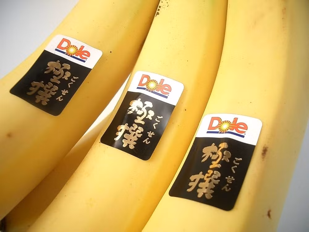 Khác với các loại chuối thông thường chỉ vài chục nghìn đồng/nải bán đầy chợ tại Việt Nam, chuối Gokusen có giá bán lên tới 6 USD/quả (hơn 150.000 đồng) tại Tokyo (Nhật Bản). Ảnh: Amazon