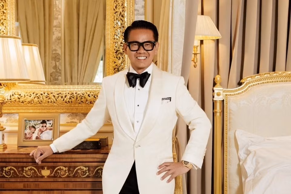 Sau thời gian dài úp mở, mới đây NTK Thái Công bất ngờ khoe căn biệt thự triệu đô ở TP HCM, đặt tên là Thái Công Maison. Ảnh: FBNV