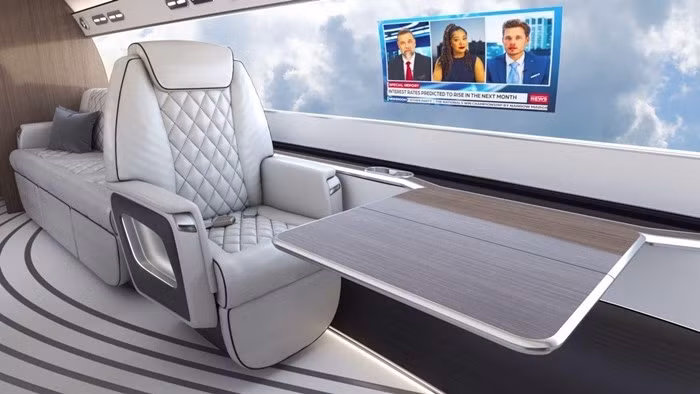 Tham vọng của Otto Aerospace là thử nghiệm bay ban đầu dự kiến từ đầu năm 2027 và đưa máy bay vào phục vụ thương mại năm 2030. Ảnh: The Autopian