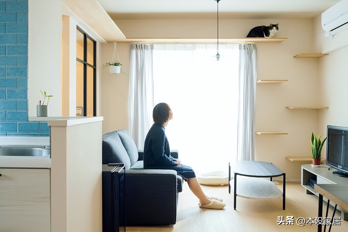 Shino (38 tuổi, chưa kết hôn) hiện sống trong căn hộ điển hình, diện tích 47m² ở Tokyo (Nhật Bản). Ảnh: Toutiao