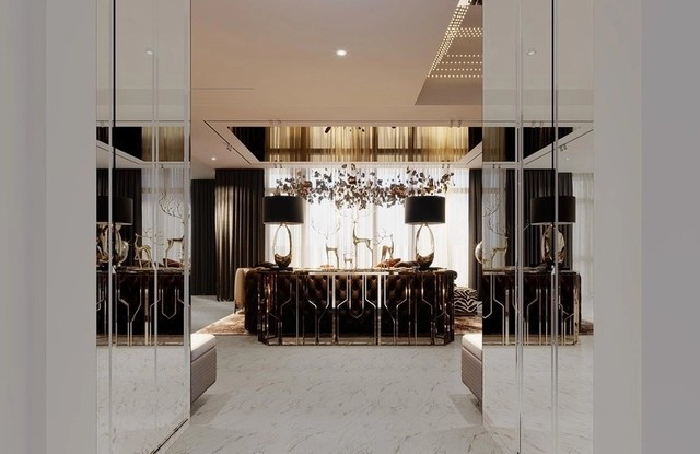 Đáng chú ý, Ngân 98 sở hữu căn penthouse sang trọng, đẳng cấp, có diện tích một sàn lớn nhất Quận 2. Ảnh: FBNV