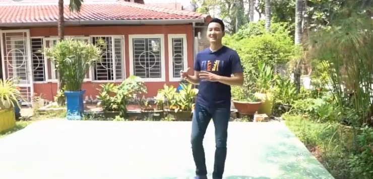 Chỉ tính riêng diện tích nhà ở đã lên tới 1.600 m2. Ảnh chụp màn hình Sadoreal