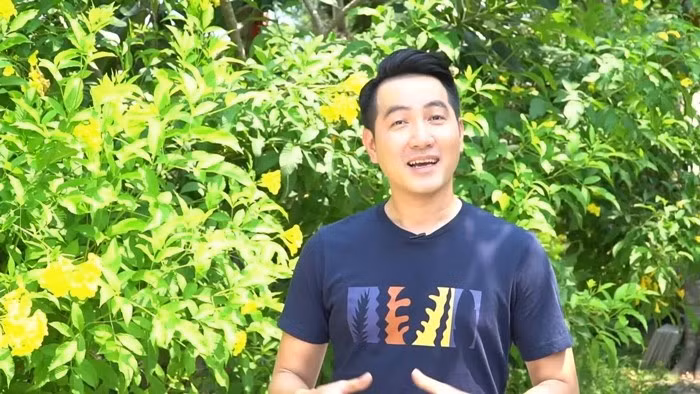 Không gian vườn xanh mướt. Ảnh chụp màn hình >>> Mời độc giả xem video: Hà Nội kiểm tra hơn 1.000 căn biệt thự cũ. Nguồn: VTV24