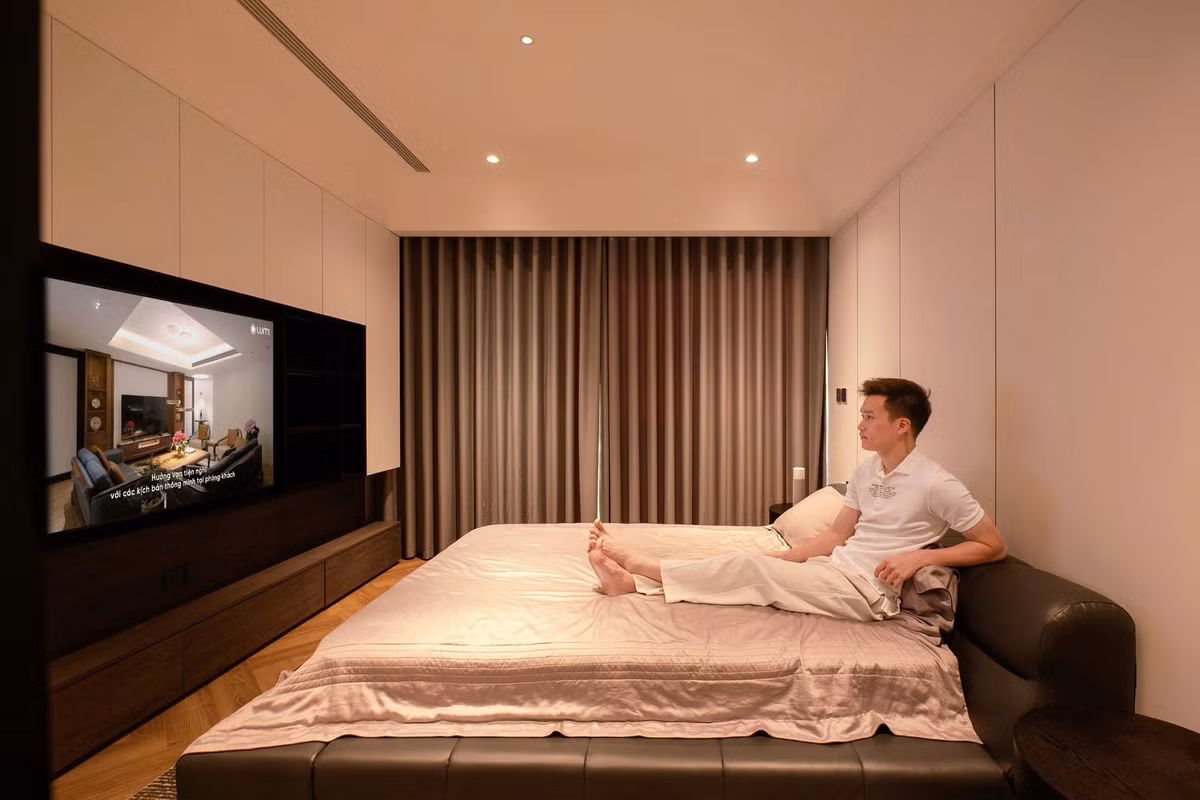 Đây là không gian để Hoàng Đức thả lỏng sau lịch tập nặng và áp lực thi đấu. Ảnh: FB Hoàng Đức