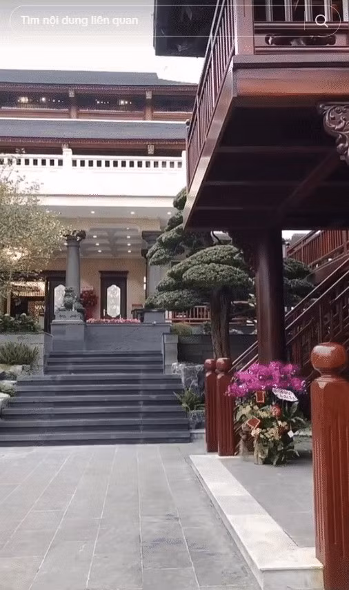 Cơ ngơi của vị trưởng thôn trẻ tuổi ở Bắc Ninh khiến nhiều người trầm trồ. Ảnh: TikTok