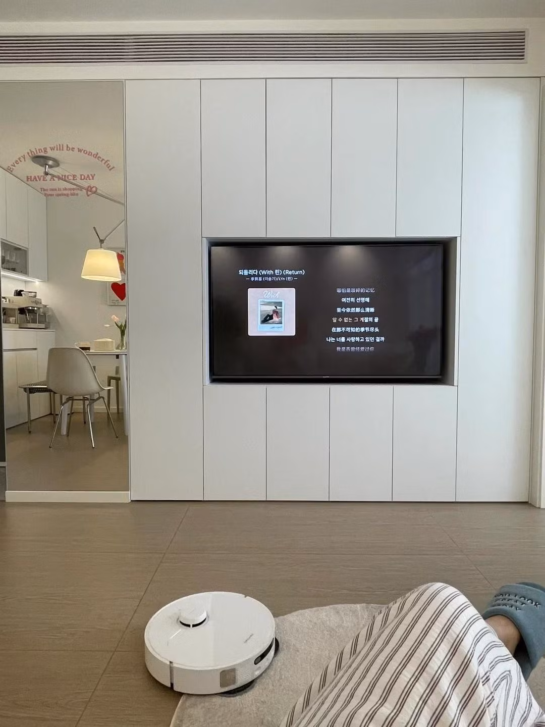 Để có không gian sống thoải mái hơn trong giới hạn tài chính, bà mẹ một con ở Bắc Kinh quyết định chi tiền cải tạo nhà. Ảnh: Toutiao